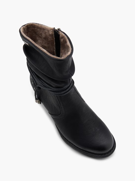 Mustang Stiefelette Schwarz 152264 2