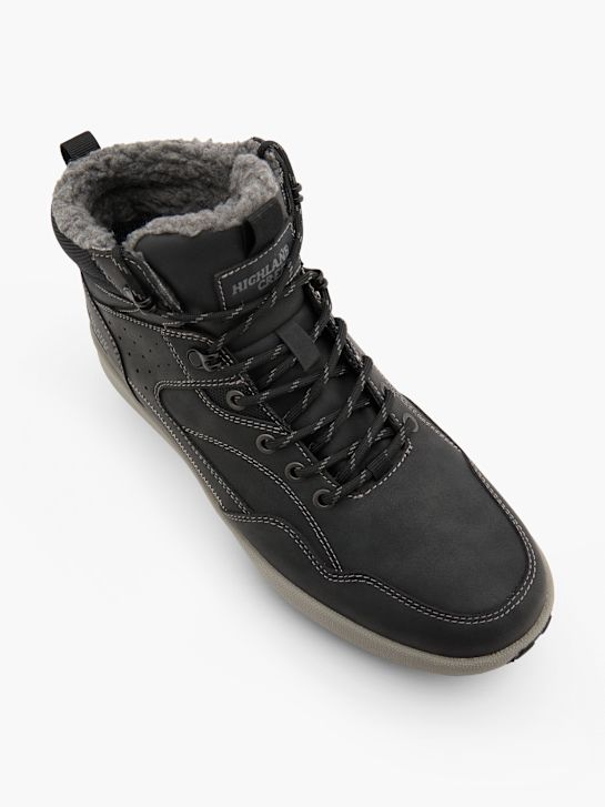 Highland Creek Botki sznurowane czarny 152390 2