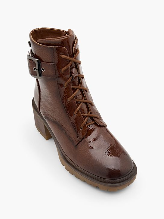 Xti Bota con cordones marrón 152312 2
