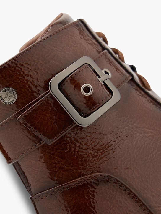 Xti Bota con cordones marrón 152312 6