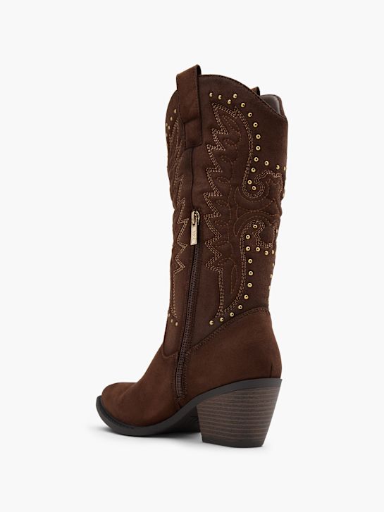 Xti Bota cowboy castanho 152314 3