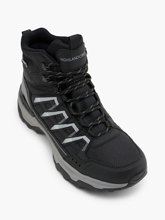Highland Creek Schnürboots Schwarz 152393 2