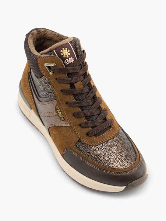 Relife Hoher Sneaker Braun 152368 2