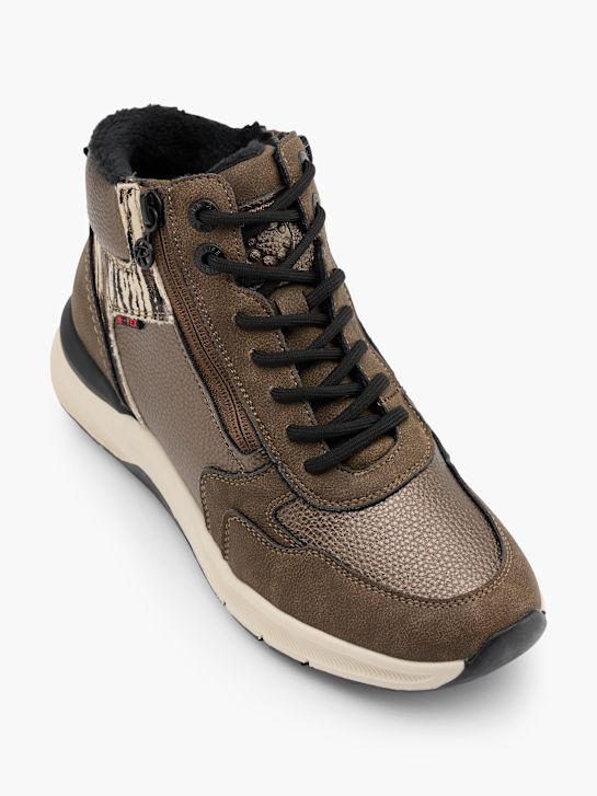 Relife Bottes à lacets Taupe 152370 2