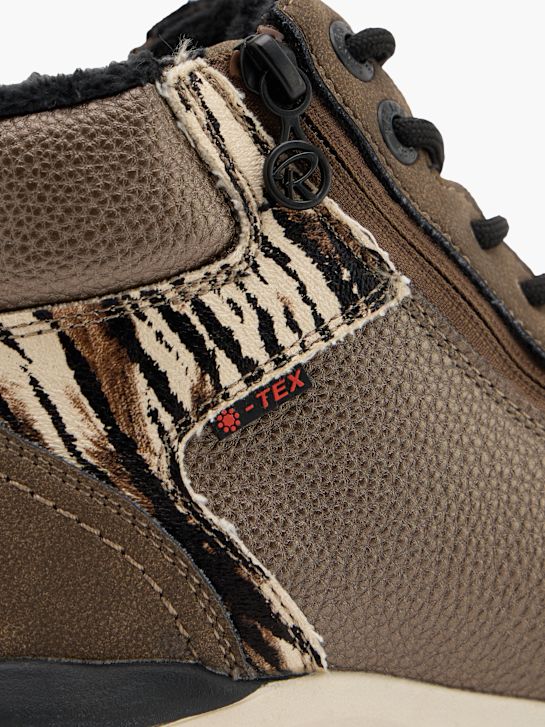 Relife Bottes à lacets Taupe 152370 5