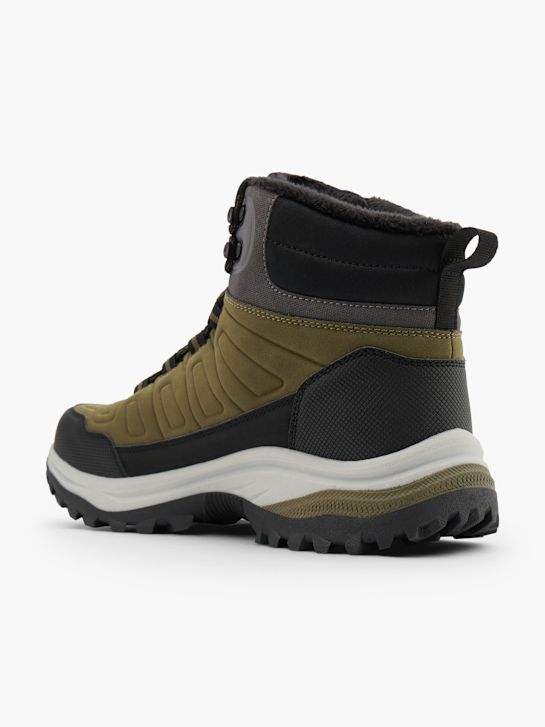 Vty Bottes à lacets kaki 152575 3