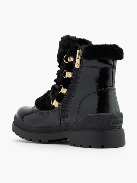 s.Oliver Schnürboots Schwarz 152546 3