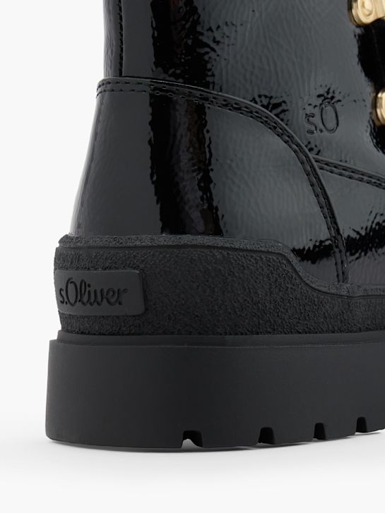 s.Oliver Schnürboots Schwarz 152546 6