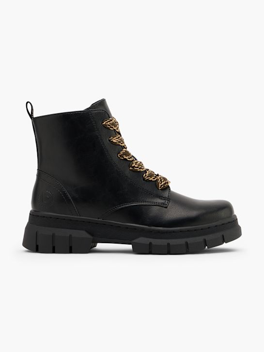 bugatti Schnürboots Schwarz 152536 1