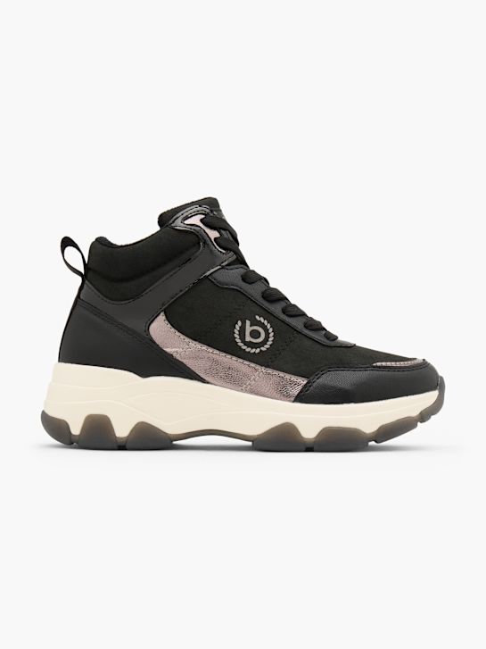 bugatti Hoher Sneaker Schwarz 152537 1