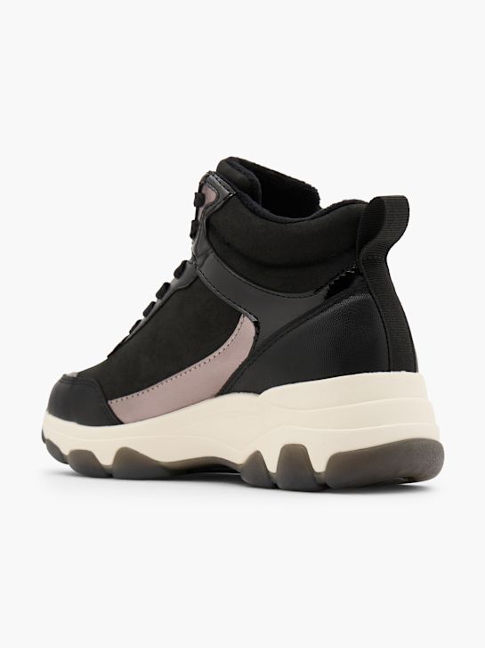 bugatti Hoher Sneaker Schwarz 152537 3
