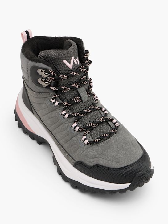Vty Bottes à lacets gris 152556 2
