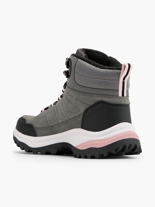 Vty Bottes à lacets gris 152556 3