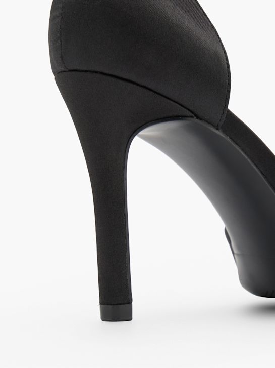 Catwalk Csatos körömcipő fekete 152569 6