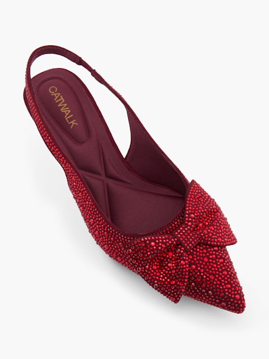 Catwalk Slingback salonarji Rdeča 152571 2