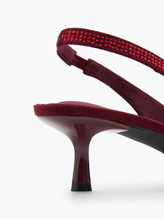 Catwalk Slingback salonarji Rdeča 152571 6