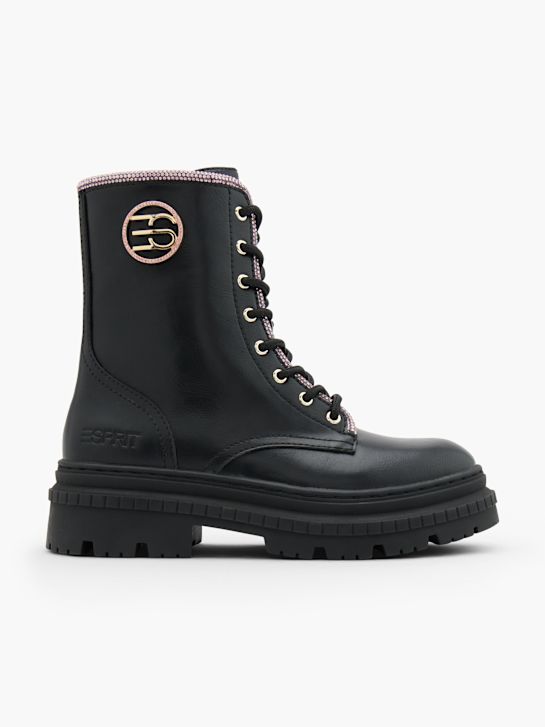 ESPRIT Bottes à lacets Noir 152589 1