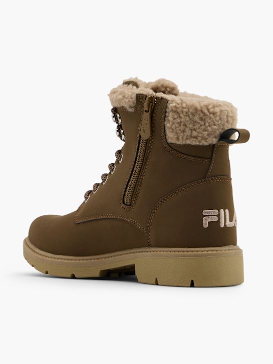 FILA Bota con cordones marrón 152595 3