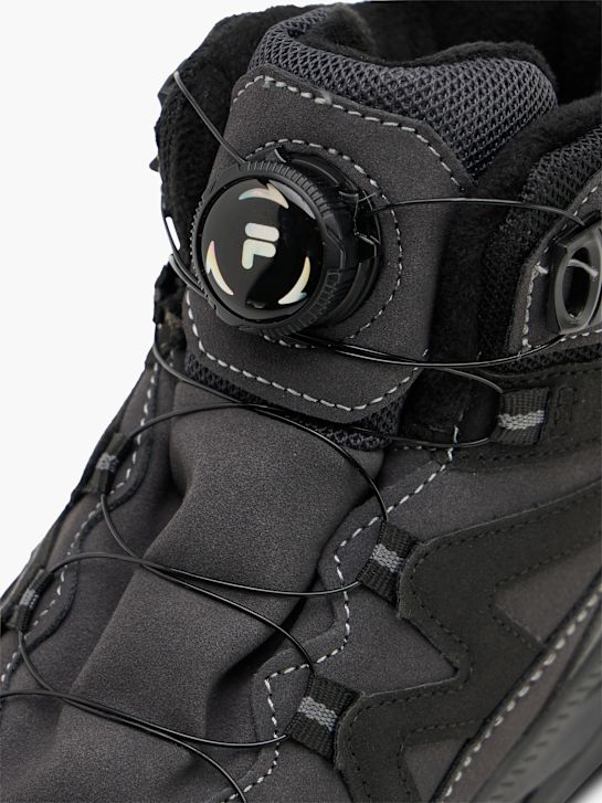 FILA Bottes à lacets Noir 152611 6