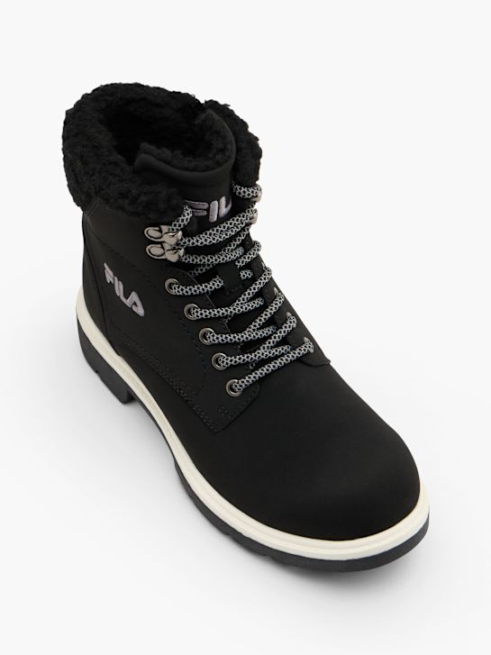 FILA Botki sznurowane czarny 152590 2