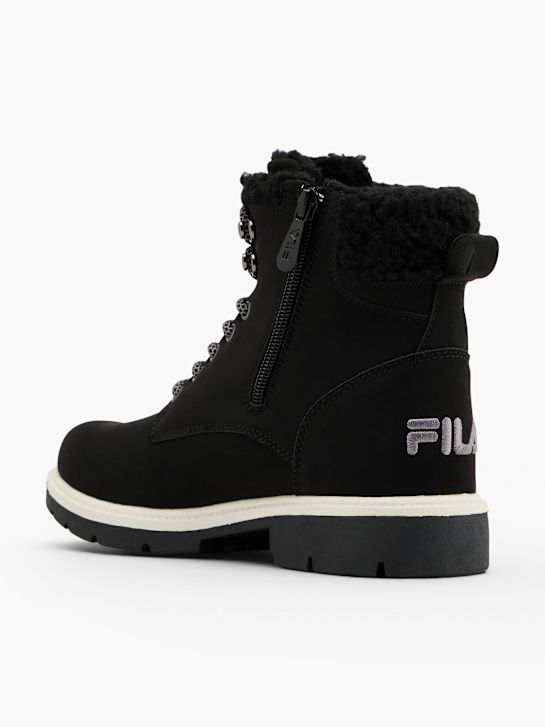 FILA Botki sznurowane czarny 152590 3