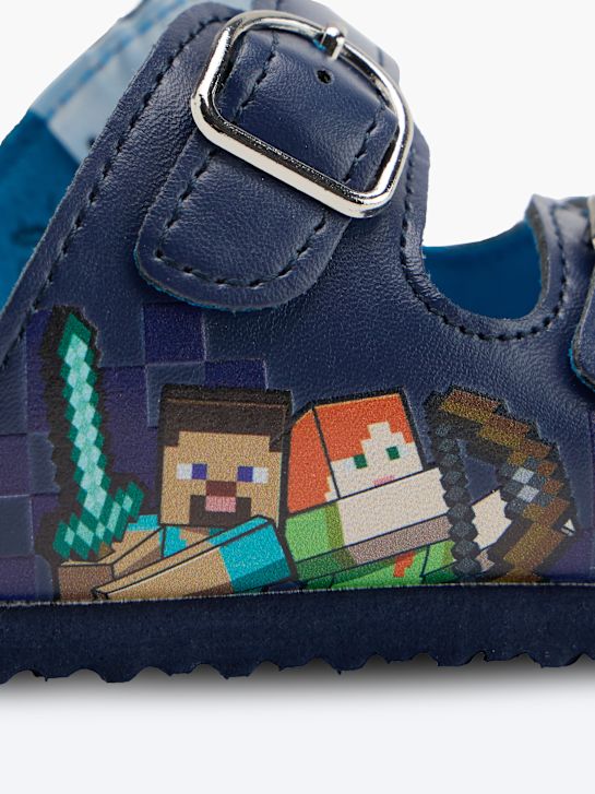 Minecraft Pantolette Blau 152617 5