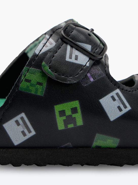 Minecraft Šľapky Čierna 152618 5