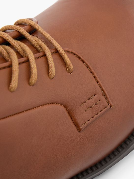 AM SHOE Stringata Cognac 152615 5