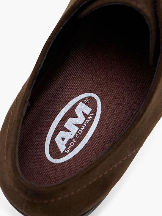 AM SHOE Stringata Marrone 152613 5