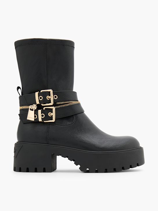 Buffalo Biker Boots Schwarz 152655 1