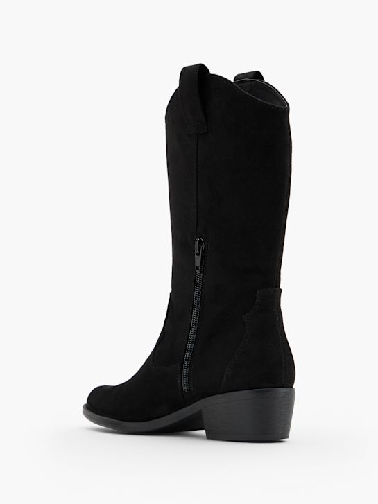 Catwalk Cowboy Boots Schwarz 152658 3