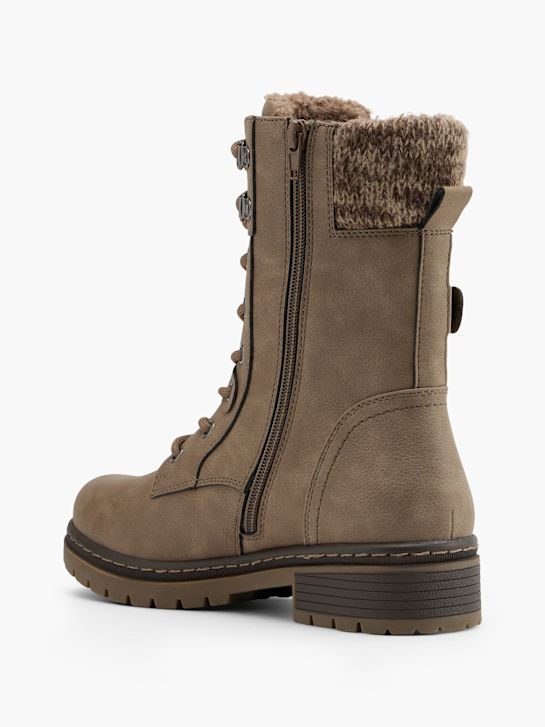 Easy Street Ghete cu șireturi Gri taupe 152840 3