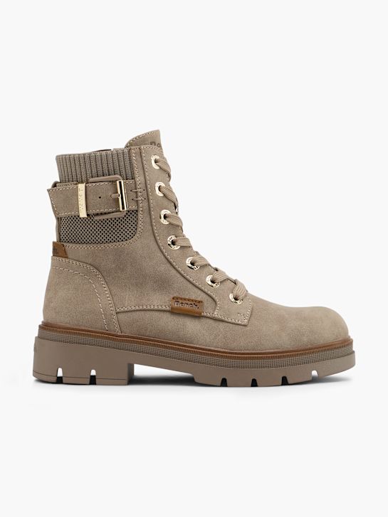 Bench Schnürboots Taupe 152775 1