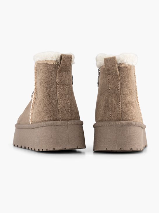 Tom Tailor Zimná obuv Taupe 152805 4