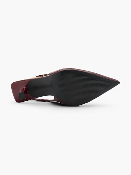 Catwalk Décolleté con cinturino Rosso 152955 4