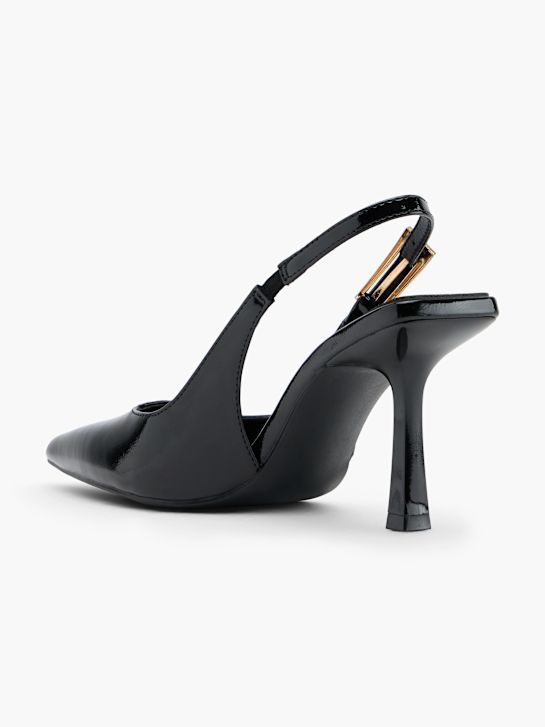 Catwalk Décolleté con cinturino Nero 152961 3