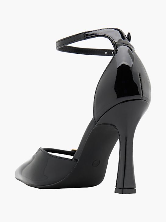 Catwalk Décolleté con fibbia Nero 152969 3