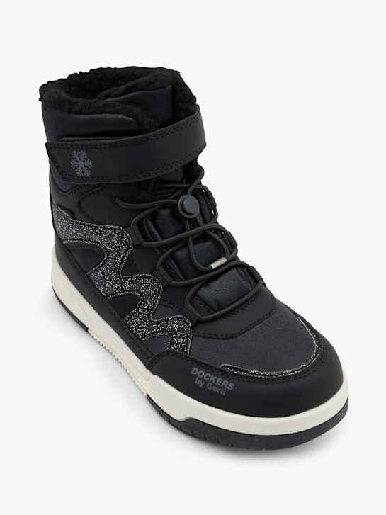 Dockers Botki zimowe czarny 152984 2