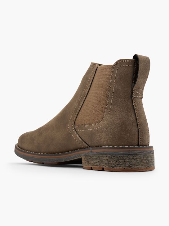 Xti Bota Chelsea marrón 154043 3