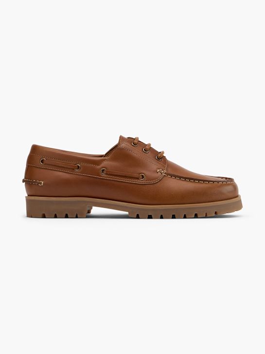 AM SHOE Loafer Cognac 154121 1