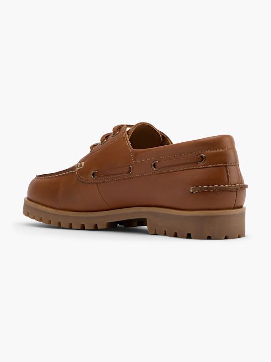 AM SHOE Loafer Cognac 154121 3