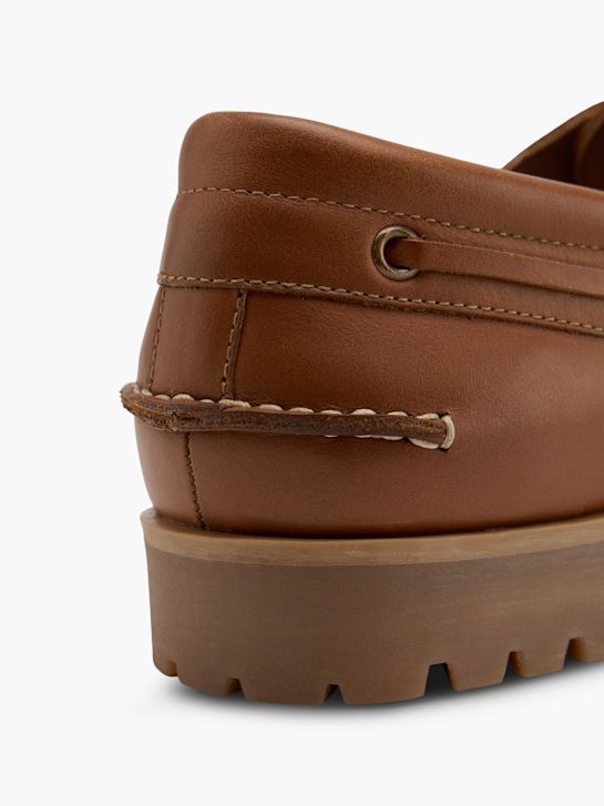 AM SHOE Mocassino Cognac 154121 6