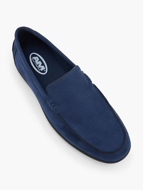 AM SHOE Mocassino Blu 154124 2
