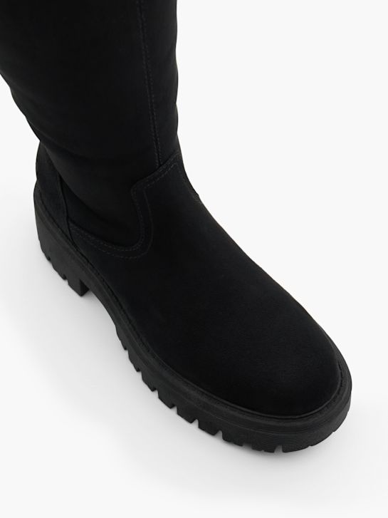 Graceland Weitschaftstiefel Schwarz 154172 2