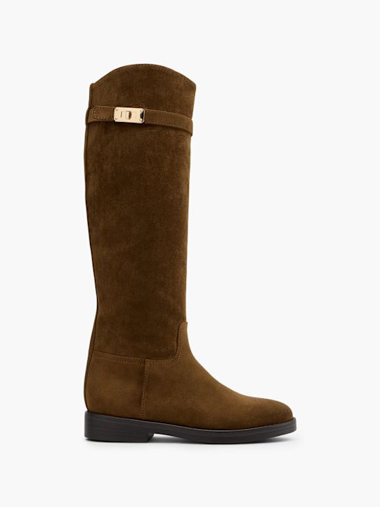 Catwalk Kozačky Khaki 154196 1