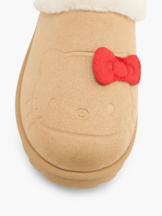 HELLO KITTY Plüsch-Hausschuh Braun 154215 5