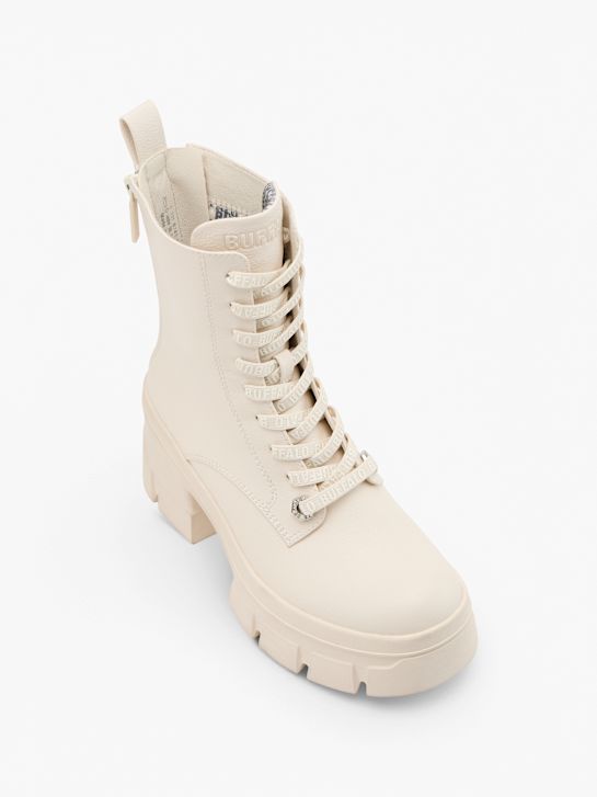 Buffalo Schnürstiefelette Beige 154227 2
