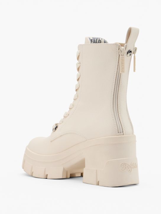 Buffalo Schnürstiefelette Beige 154227 3