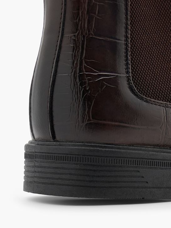 AM SHOE Stivale Chelsea Marrone 154292 6