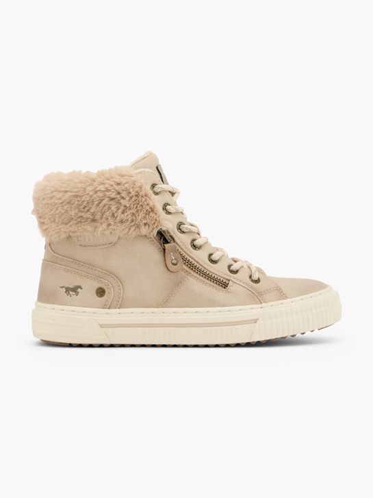 Mustang Hoher Sneaker Beige 154307 1